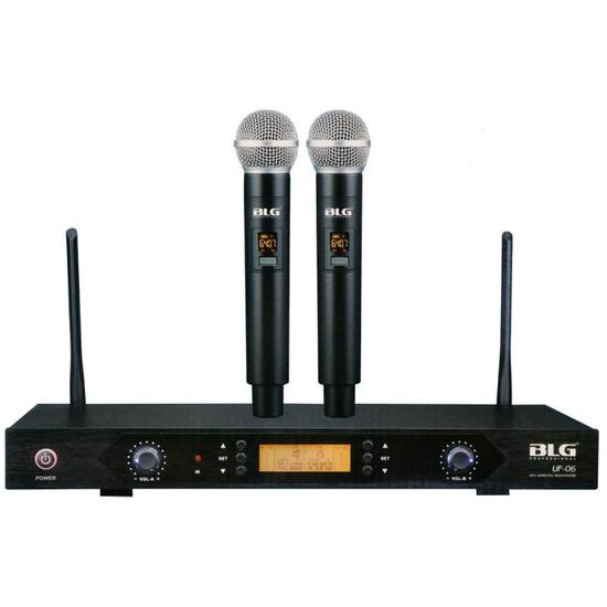 Foto do Produto Microfone BLG UF-06 Sem Fio