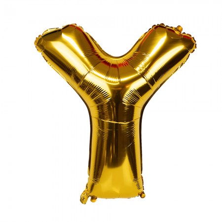 Foto do Produto Balao Letra Y Dourado 32 Polegadas