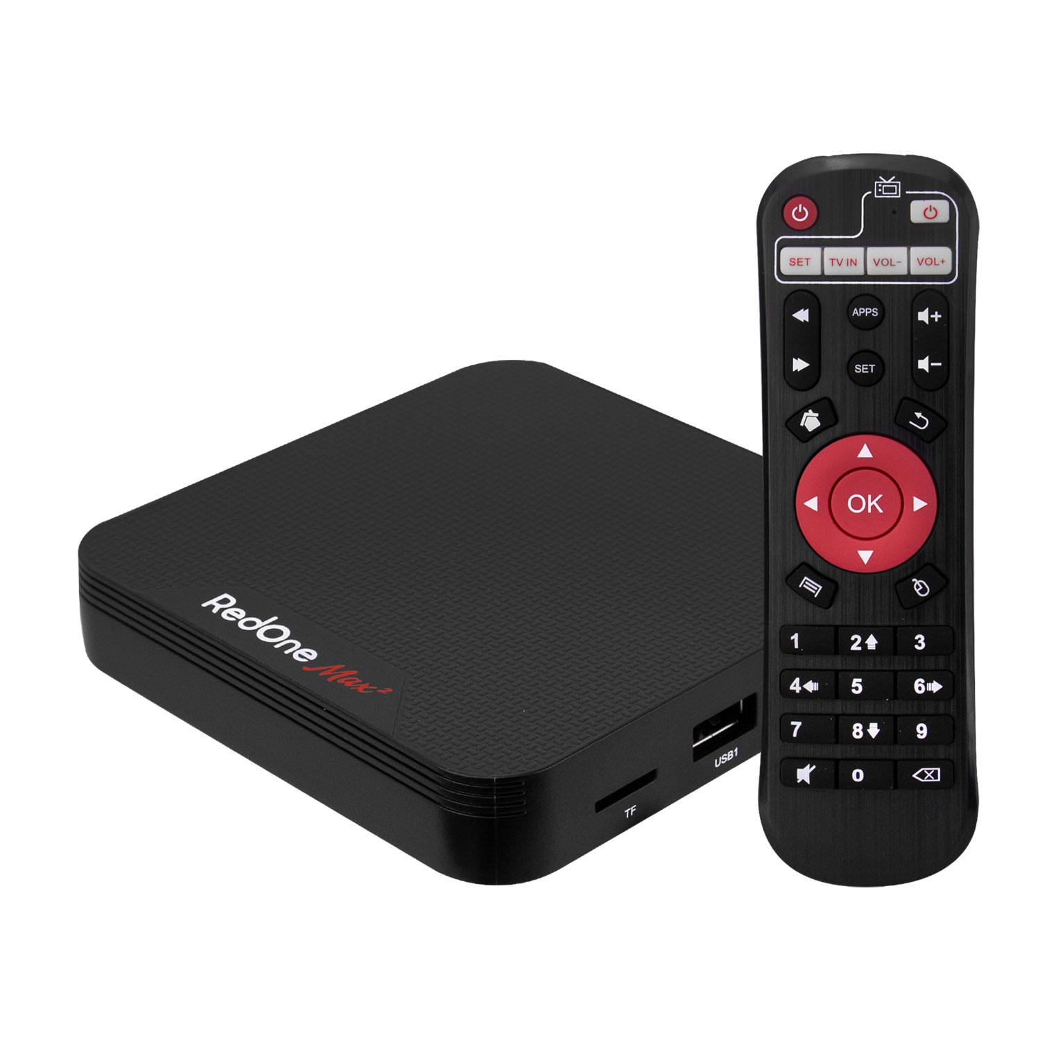 Foto do Produto Receptor RedPlay Red One Max 2 - 4K - 2/16GB - Wi-Fi - Preto