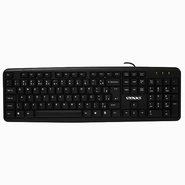 Foto do Produto Teclado Satellite AK-910 Português USB - Preto