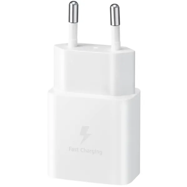 Foto do Produto SAMSUNG CARGADOR EP-T1510NWEGWW TIPO C 15W WHITE