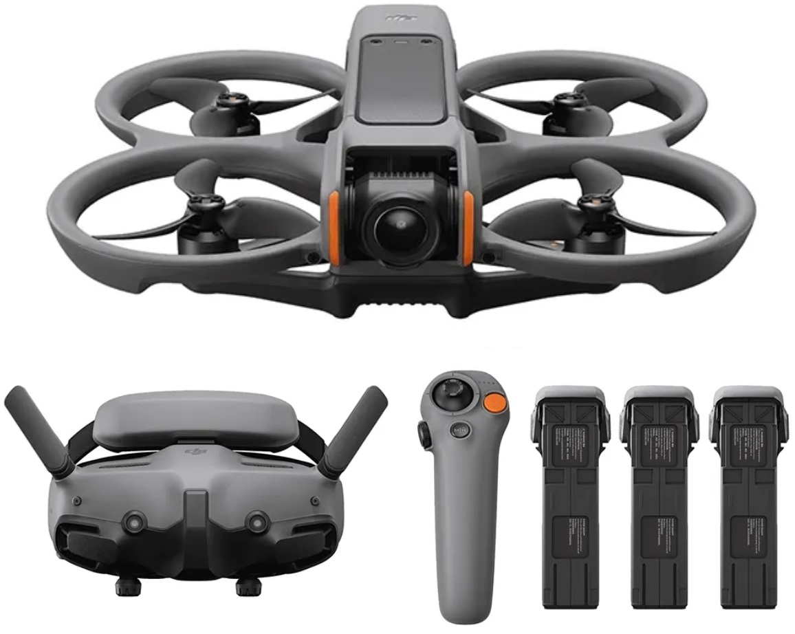 Foto do Produto Drone DJI Avata 2 Fly More Combo (Tres Baterias)