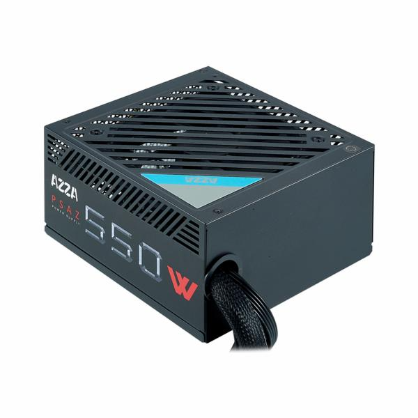 Foto do Produto FONTE AZZA PSU 550W 80+ BRONZE