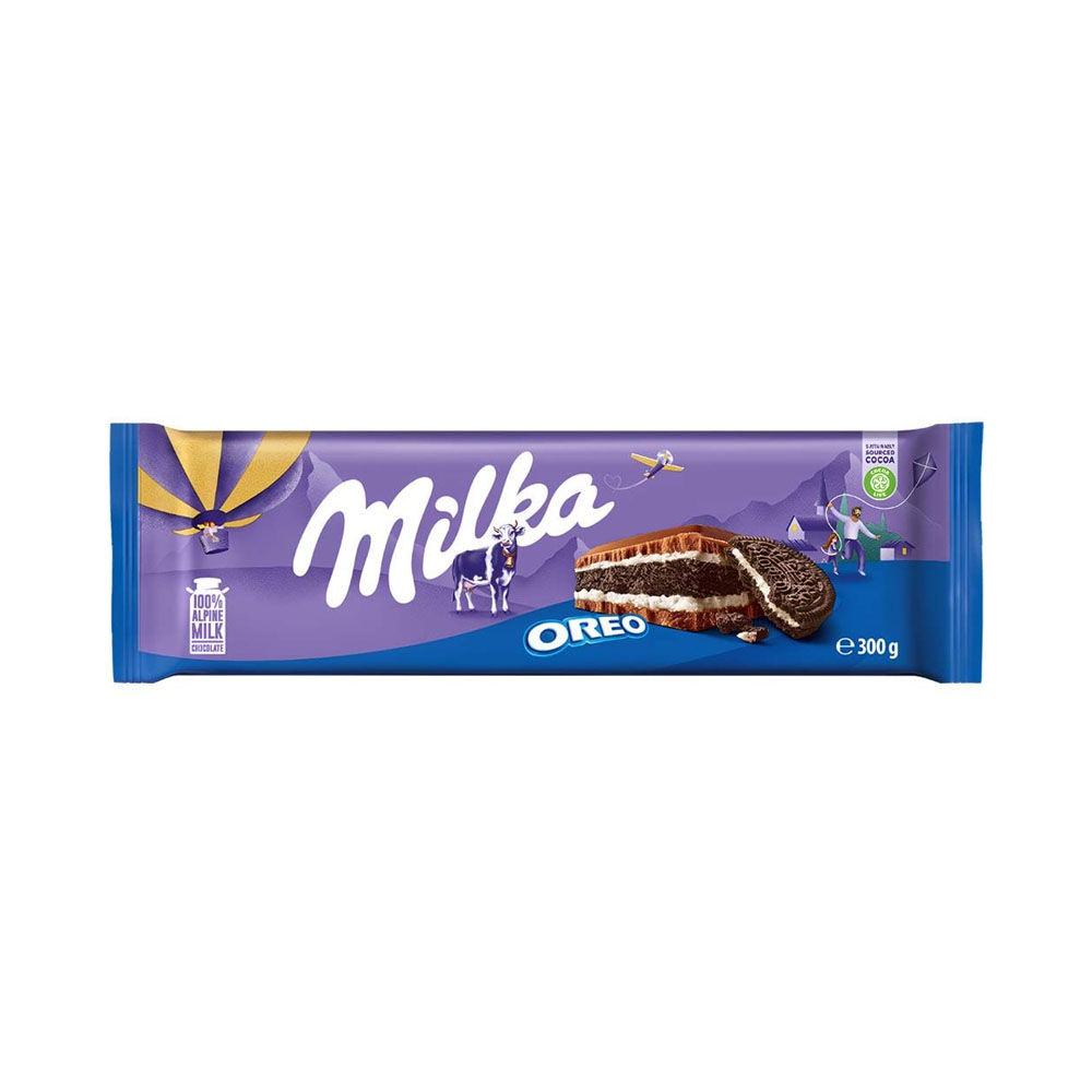Foto do Produto CHOCOLATE MILKA OREO 300GR
