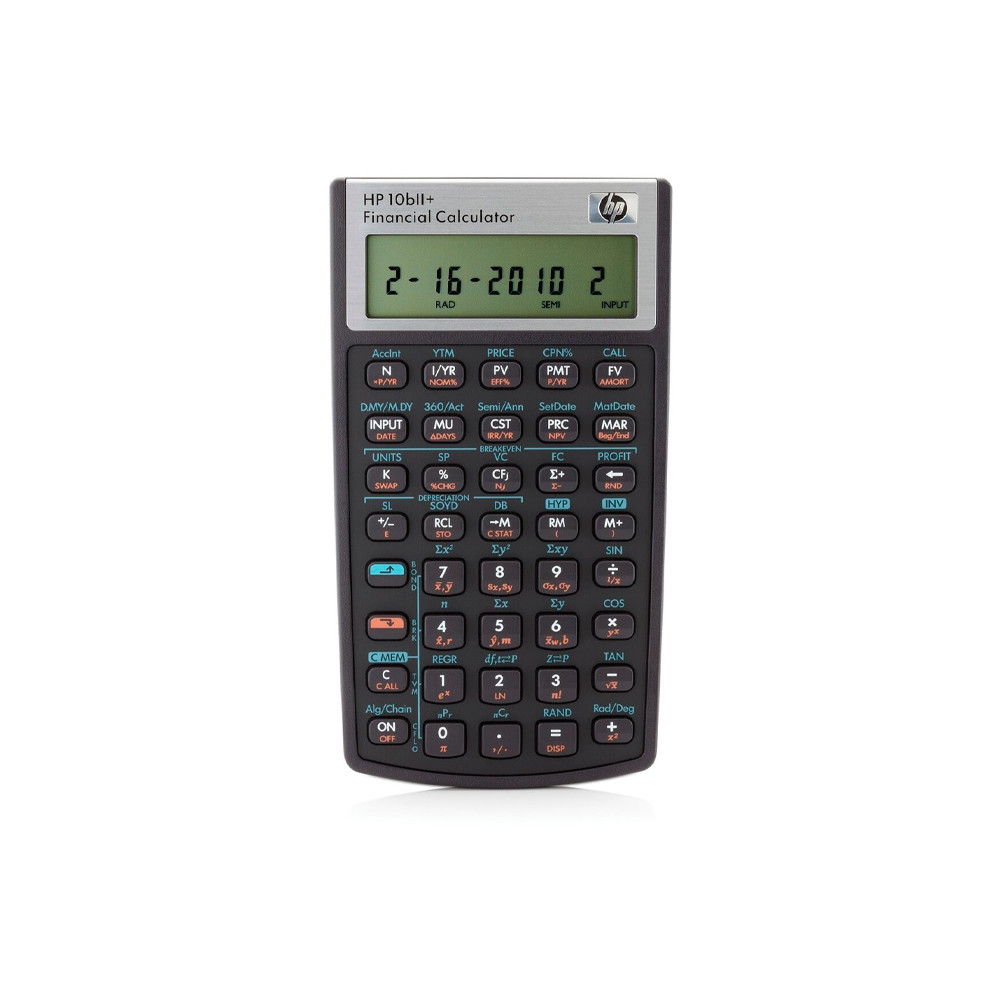 Foto do Produto Calculadora Financeira HP 10BII+ Bluestar - NW239AA B17