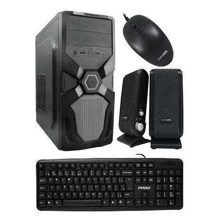 Foto do Produto GABINETE KIT SATE K731 ESPANHOL PRETO ATX