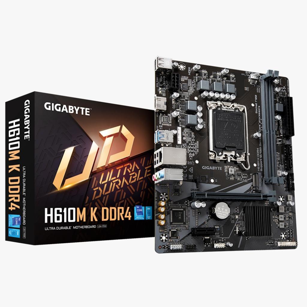 Foto do Produto Placa Mae Intel (1700) Gigabyte H610M K DDR4