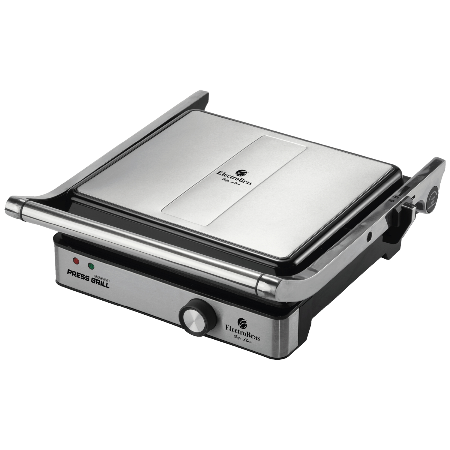 Foto do Produto Grill Electrobras Family EBPG-03 - 2000W - 220V - Preto e Prata