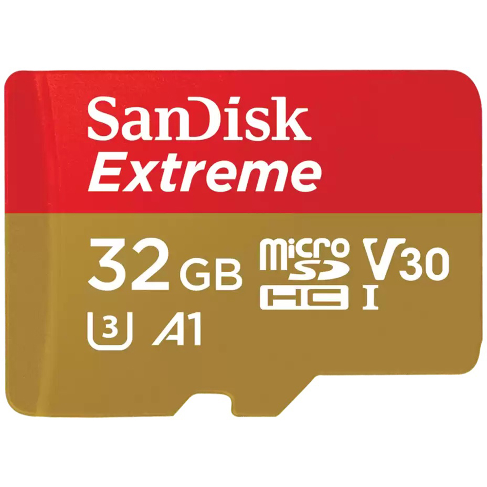 Foto do Produto Cartão de Memória SanDisk Micro SDHC Extreme 32GB 170MB/s - SDSQXAF-032G-GN6MA