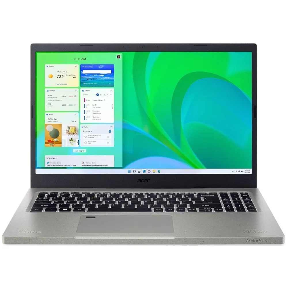 Foto do Produto ACER NOTEBOOK ASPIRE VERO AV15-51-5155 I5-1155G7 8/256GB 15.6" W11 GRAY
