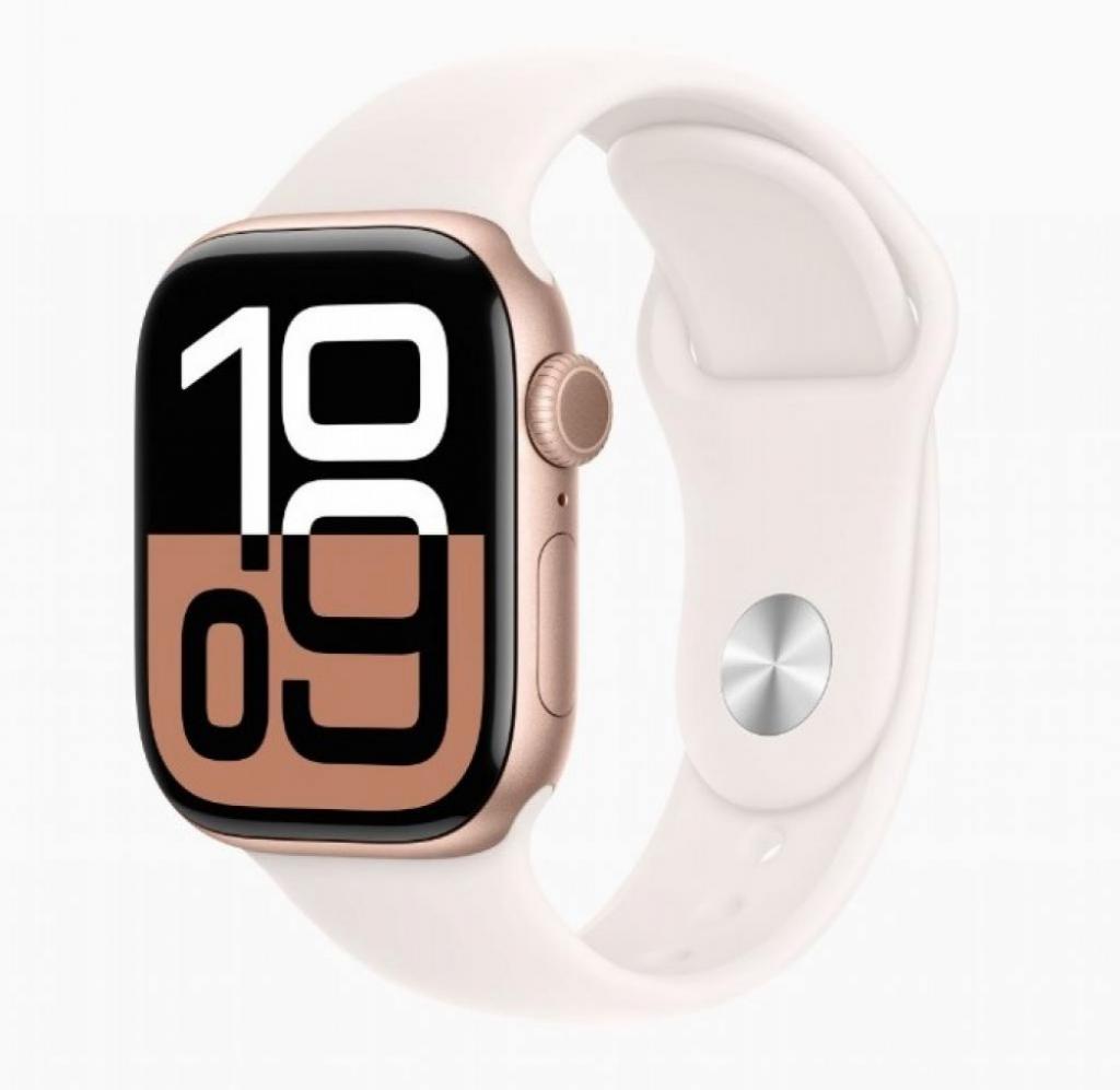 Foto do Produto Relogio Apple S10 42mm MWWH3 Rose Gold S/M