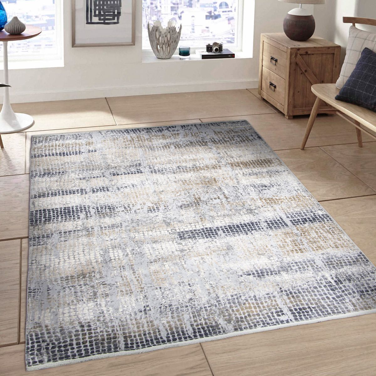 Foto do Produto TAPETE BOREGO 2100 L.BLUE 150X230