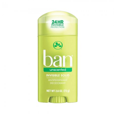 Foto do Produto Desodorante Ban Unscented Solido Invisivel 73g