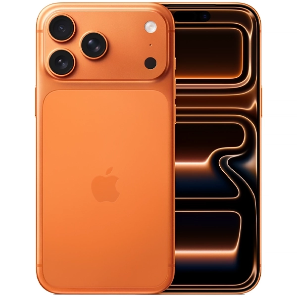 Foto do Produto Apple iPhone 17 Pro Max A3257 eSIM 2TB/12GB RAM de 6.9" 48+48+48MP/18MP - Cosmic Orange