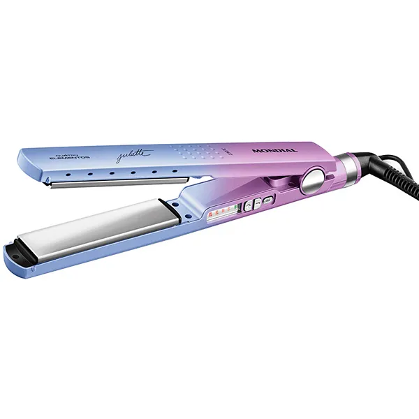 Foto do Produto Chapinha para Cabelo Mondial Juliette P-JU-03 230 °C Bivolt - Azul/Roxo