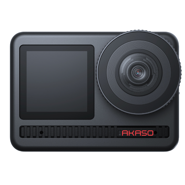 Foto do Produto Camera de Video Akaso Brave 8 Camera de Ação Esportiva 48MP / 4K / 60fps / Ultra HD / EIS2.0 / 2 Baterias / 2 Display - Preto