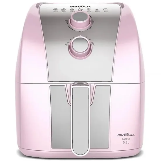 Foto do Produto Air Fryer Britania Pink Lovers BAFE53 220V