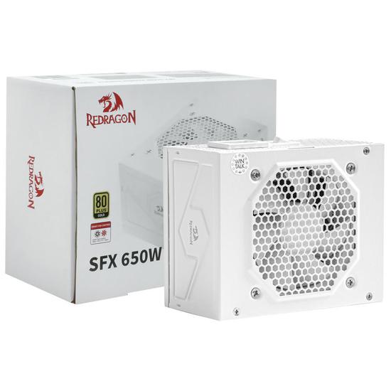 Foto do Produto Fonte Redragon SFX GC-PS014 80 Plus Gold 650W