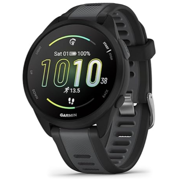 Foto do Produto Smartwatch Garmin Forerunner 165 AMOLED Black