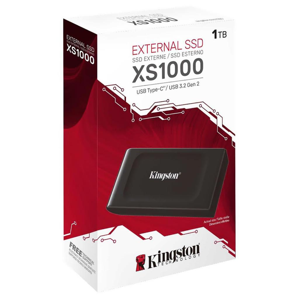 Foto do Produto HD Externo 1TB Kingston XS1000 (SSD) SXS1000/1000G