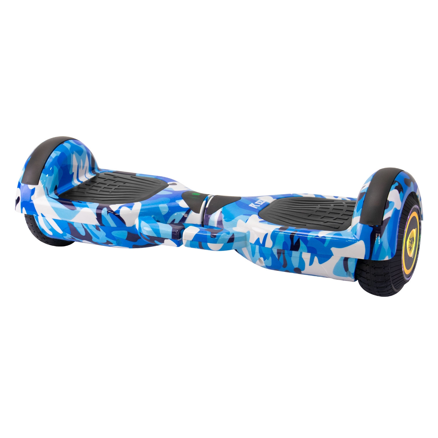 Foto do Produto Scooter Elétrico Keen - 6.5'' - Bluetooth - Com Bolsa - 8 Azul Camuflado