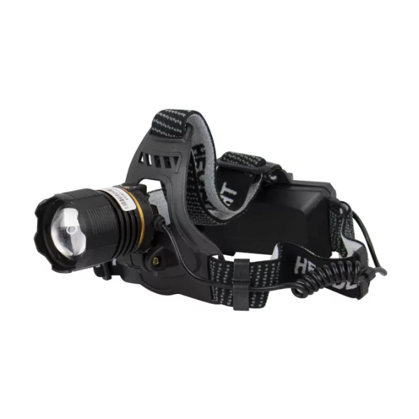 Foto do Produto Lanterna de Cabeça Tucano T-6 com 1800 Lumens - Recarregável - Preto
