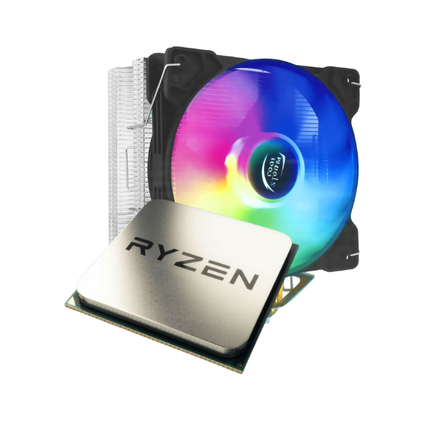 Foto do Produto CPU AMD AM5 RYZEN 7 8700F 4.1 GHZ OEM + COOLER T400
