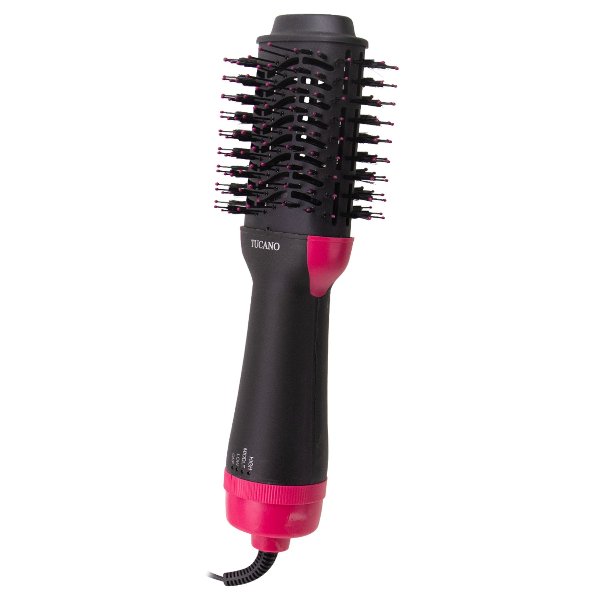 Foto do Produto Escova Secadora Tucano TC-650 / 3 Temperaturas / 1200W / 220V ~ 50/60Hz - Preto/Rosa