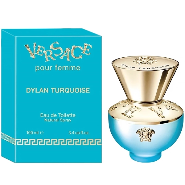 Foto do Produto Perfume Feminino Versace Dylan Turquoise Pour Femme EDT 100 ml