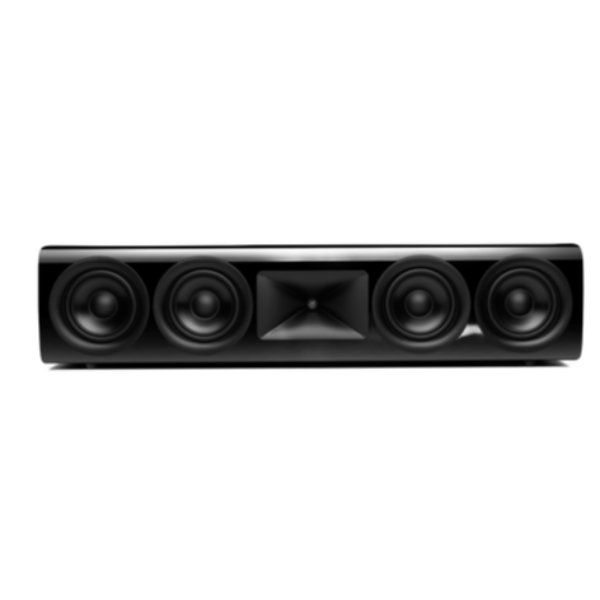 Foto do Produto JBL HDI-4500 Caixa Center Channel 5.25" Preta