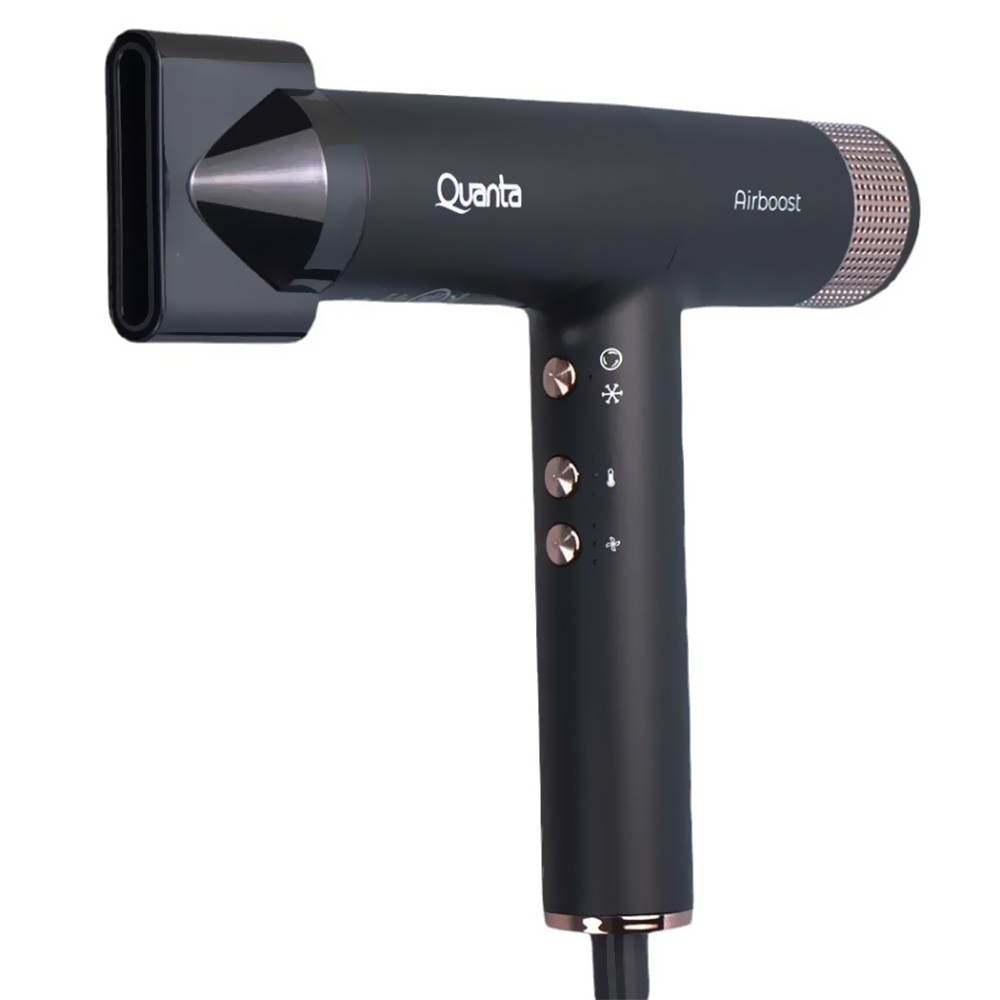 Foto do Produto Secador de Cabelo Quanta QTSCB1700 Airboost BLDC 1700W / 220V - Preto