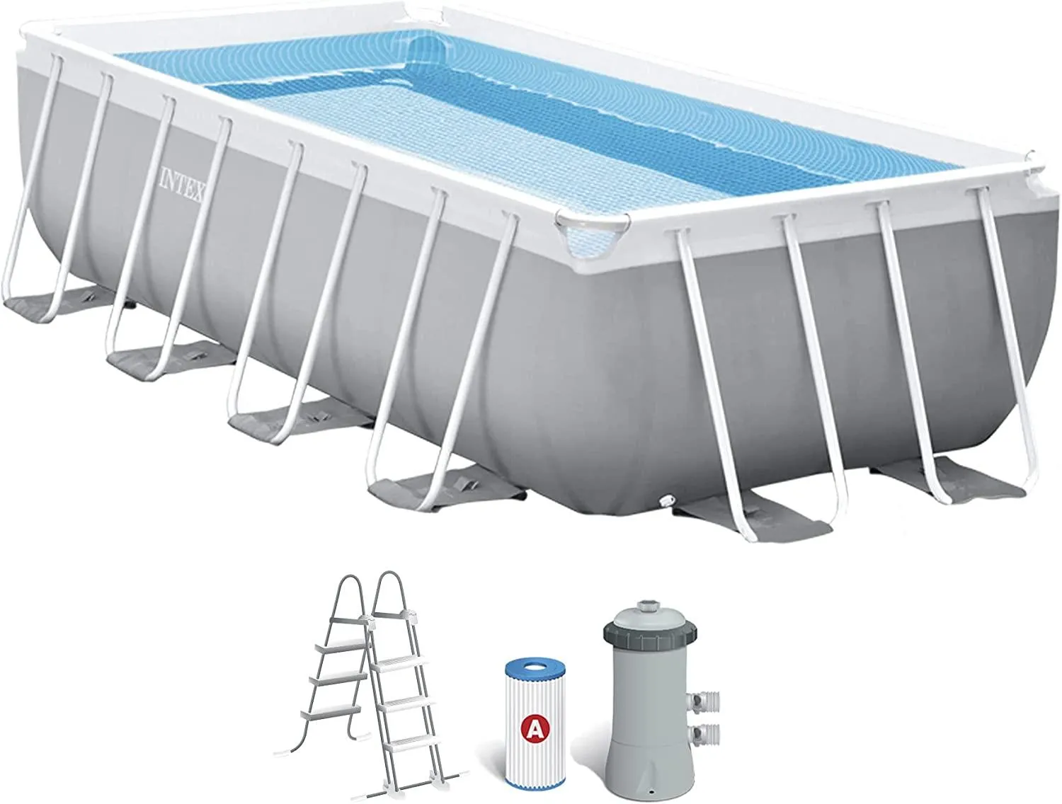 Foto do Produto INTEX PISCINA 26788 DESMONTABLE RECTANGULO 6836L C/FILTRO 220V