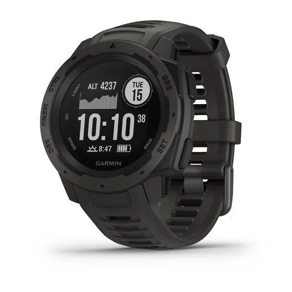 Foto do Produto Relógio Garmin Instinct Smartwatch - Grafite (010-02064-00)(Nao Conecta Bluetooth)