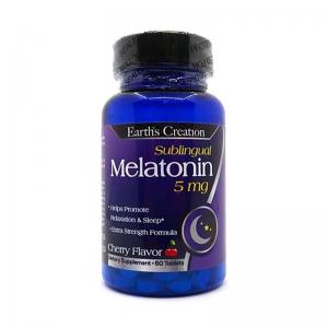Foto do Produto MELATONINA 5MG E.CREATION 60TABLETS SUBLINGUAL