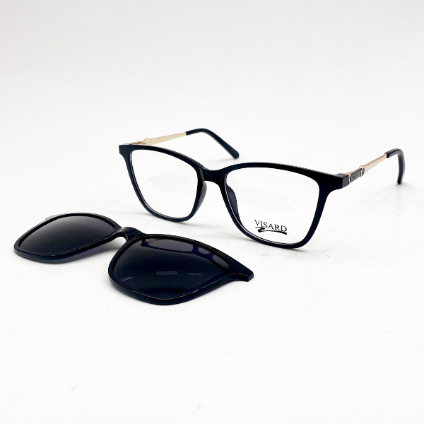 Foto do Produto Armação para Óculos de Grau Clip-on Visard 3008 56-17-142 C1