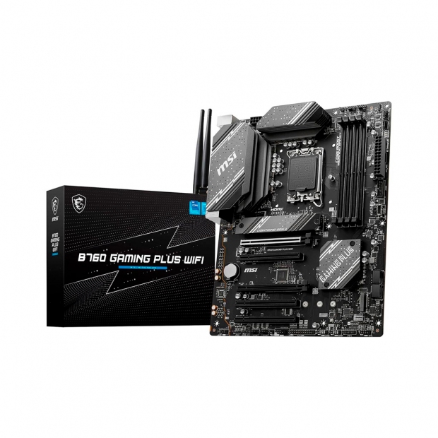 Foto do Produto Placa Mãe MSI B760 Gaming Plus Wi-Fi Socket LGA 1700 DDR5 M.2 HDMI