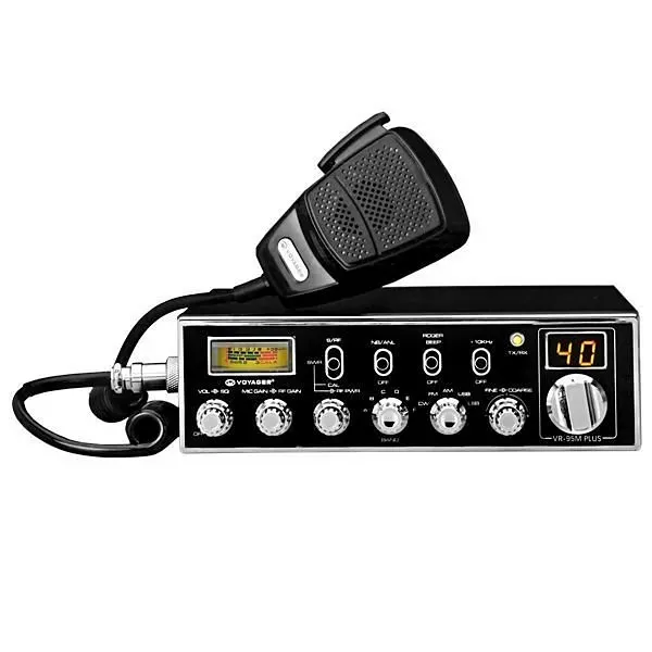 Foto do Produto Rádio PX Voyager VR-94M Plus de até 271 Canais AM/FM/CW/USB/LSB - Preto
