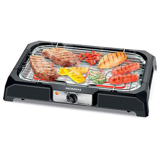 Foto do Produto Churrasqueira Elétrica Mondial Grand Steak & Grill CH-05 110V