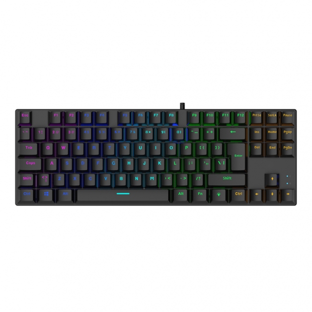 Foto do Produto TECLADO SATE GK51 ENGLISH RGB MECHANICAL EUA