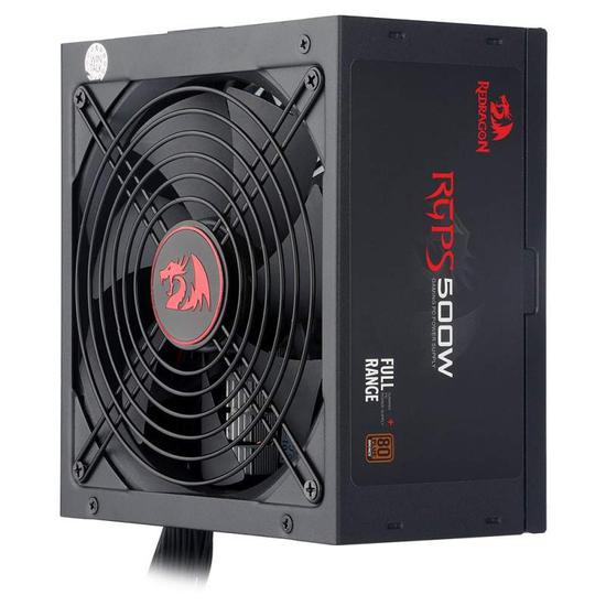 Foto do Produto Fonte Redragon ATX GC-PS001 80 Plus Bronze 500W