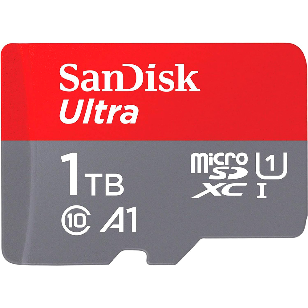 Foto do Produto Cartão de Memória Micro SD SanDisk Ultra SDXC 1TB 150 MB/s – SDSQUAC-1T00-GN6MA
