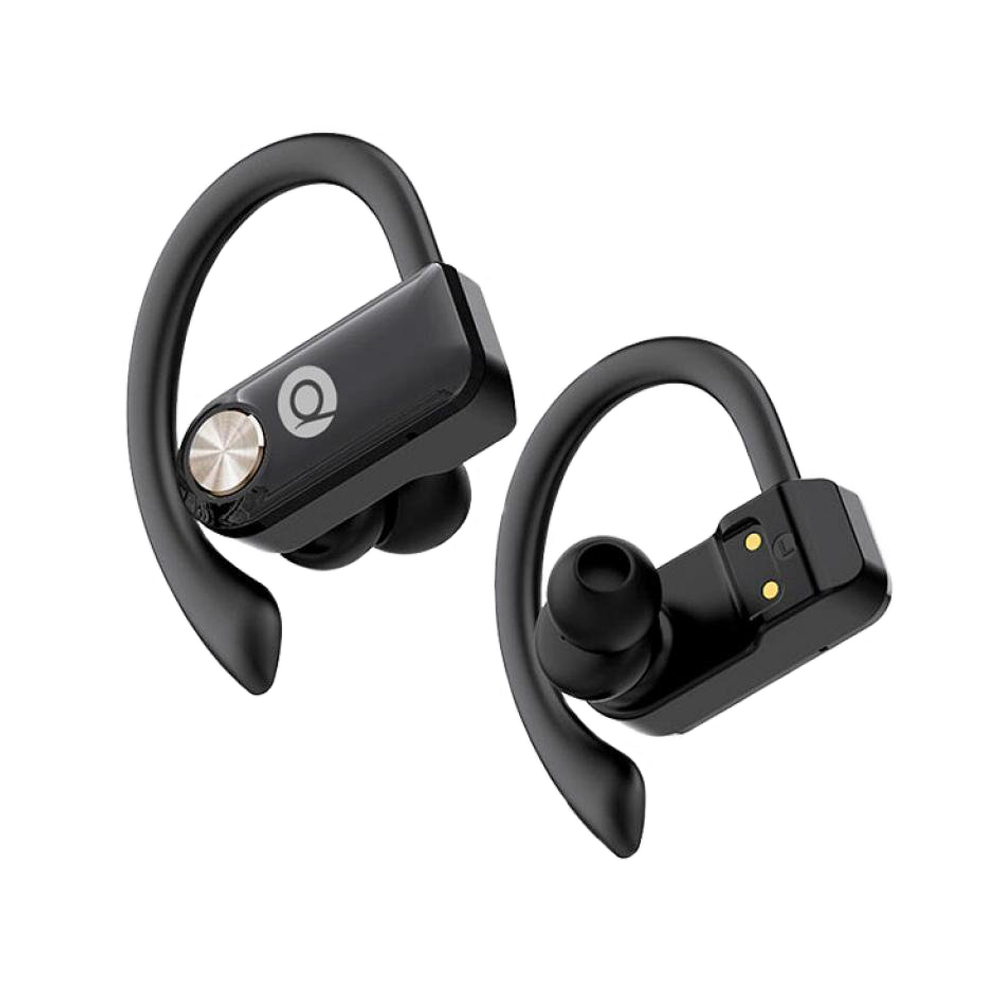 Foto do Produto Fone de Ouvido Quanta QTFOE10 - Bluetooth - Resistente À Água - Preto