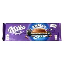 Foto do Produto MILKA CHOCOLATE OREO MMMAX - 300GR .