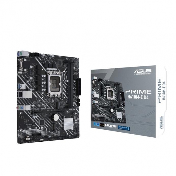 Foto do Produto MB 1700 ASUS H610M-E D4 PRIME DDR4 HDMI/DP/M.2