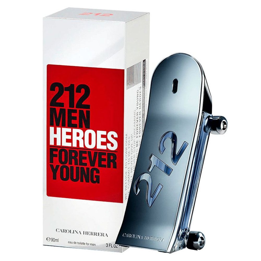 Foto do Produto Perfume Carolina Herrera 212 Heroes EDT Masculino - 90mL (26036)
