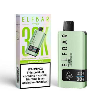 Foto do Produto ELF BAR TE 30K GREEN APPLE ICE