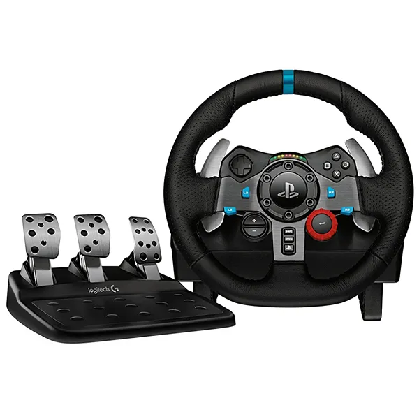 Foto do Produto Volante Logitech Driving Force G29 941000111PD para PlayStation Bivolt - Preto