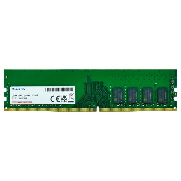 Foto do Produto Memória Adata Premier, DDR4 8GB (1x8GB), 3200MHz, AD4U32008G22-SGN, Verde