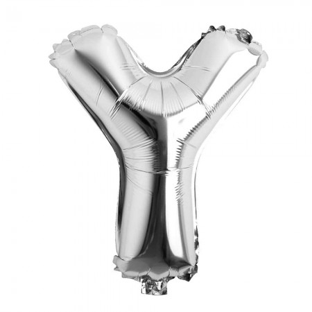 Foto do Produto Balao Letra Y Prata 32 Polegadas