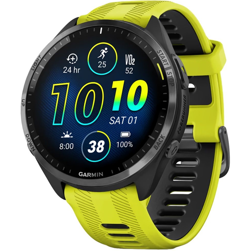 Foto do Produto Relógio GPS Garmin Forerunner 965 - Yellow/Black (010-02809-02)